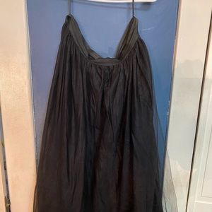 Long tutu - black